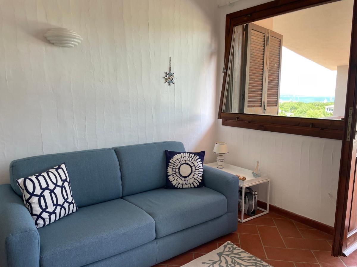 Splendida Vista Mare Zona Centrale Porto Rotondo Posto Auto Privato Dış mekan fotoğraf
