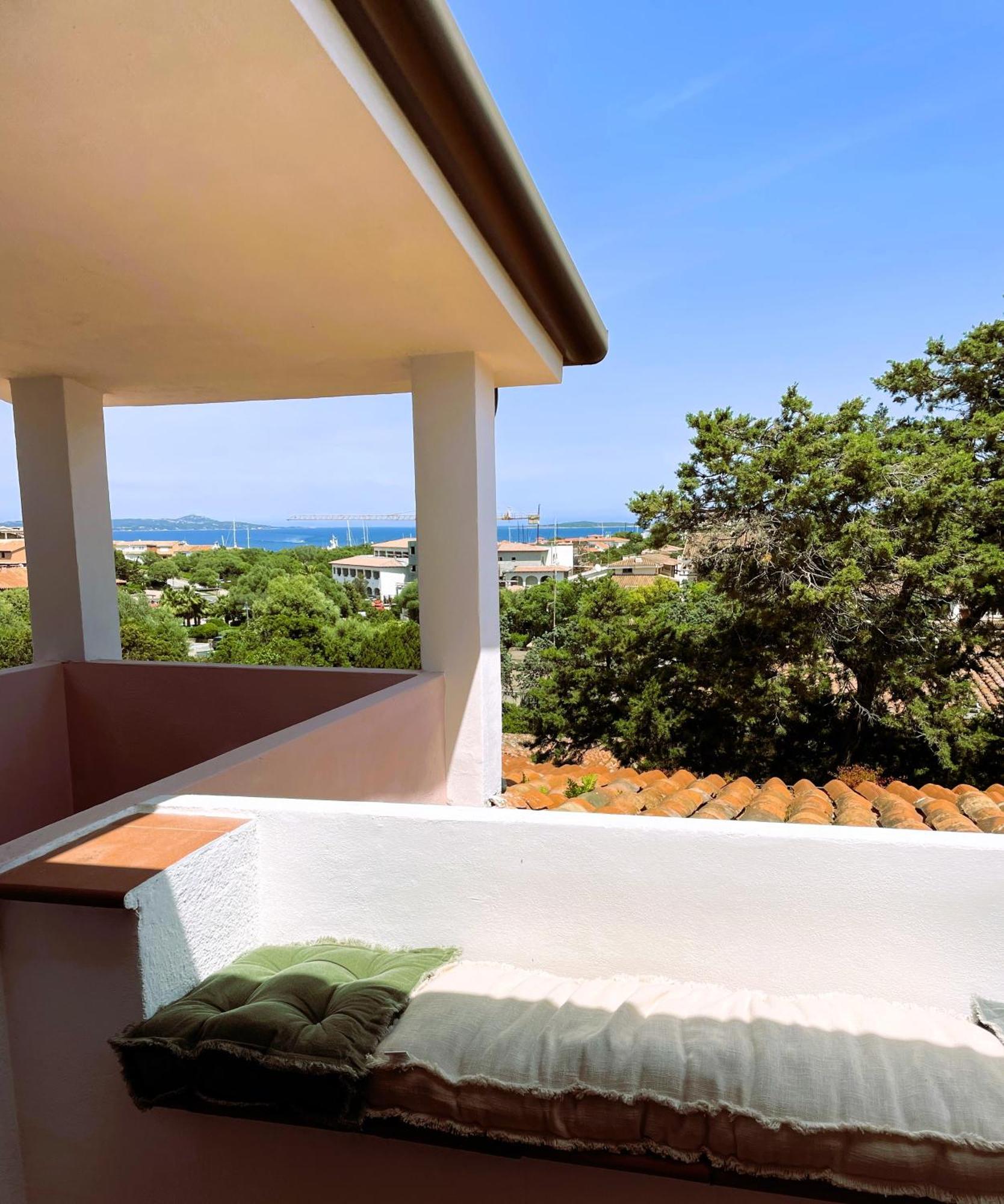 Splendida Vista Mare Zona Centrale Porto Rotondo Posto Auto Privato Dış mekan fotoğraf
