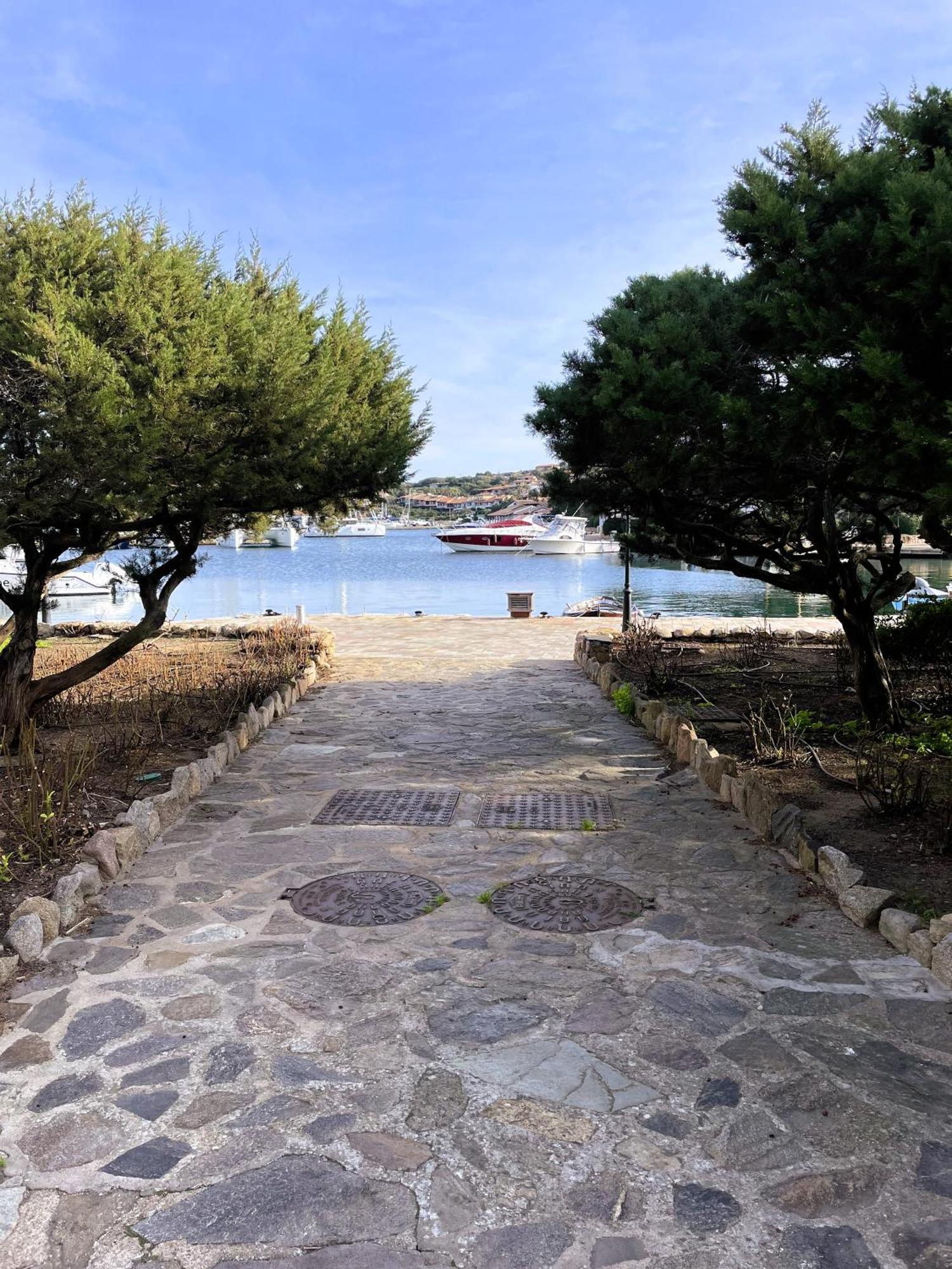 Splendida Vista Mare Zona Centrale Porto Rotondo Posto Auto Privato Dış mekan fotoğraf