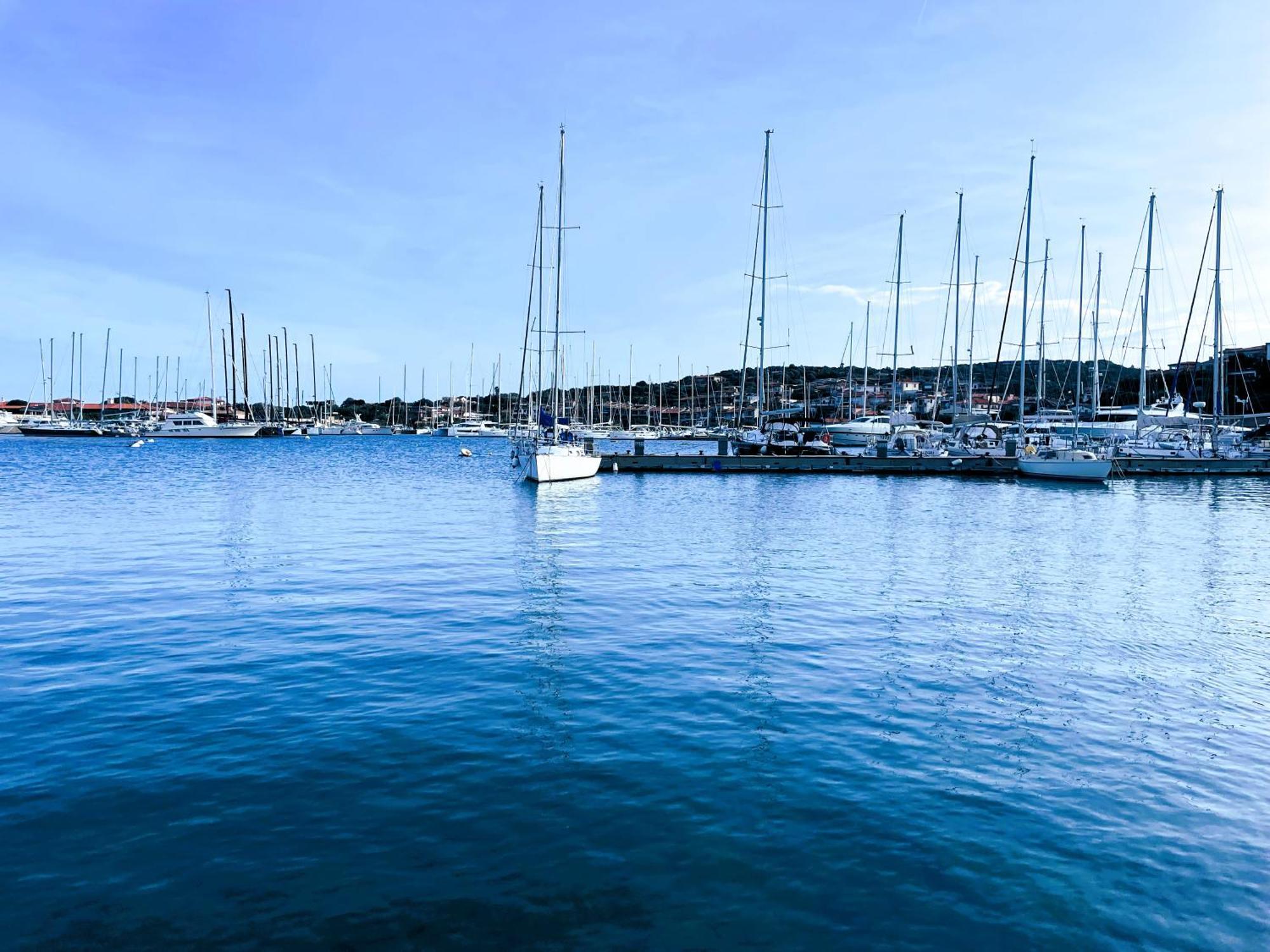 Splendida Vista Mare Zona Centrale Porto Rotondo Posto Auto Privato Dış mekan fotoğraf
