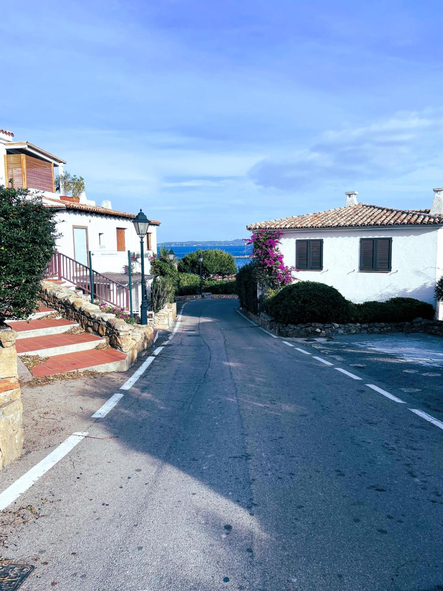 Splendida Vista Mare Zona Centrale Porto Rotondo Posto Auto Privato Dış mekan fotoğraf