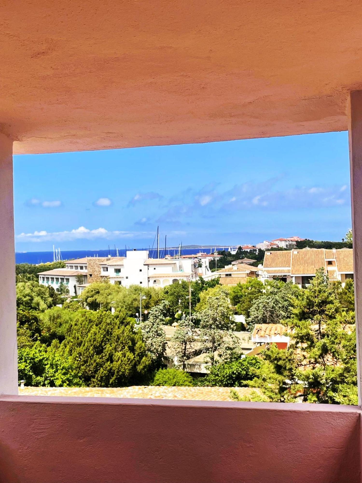Splendida Vista Mare Zona Centrale Porto Rotondo Posto Auto Privato Oda fotoğraf