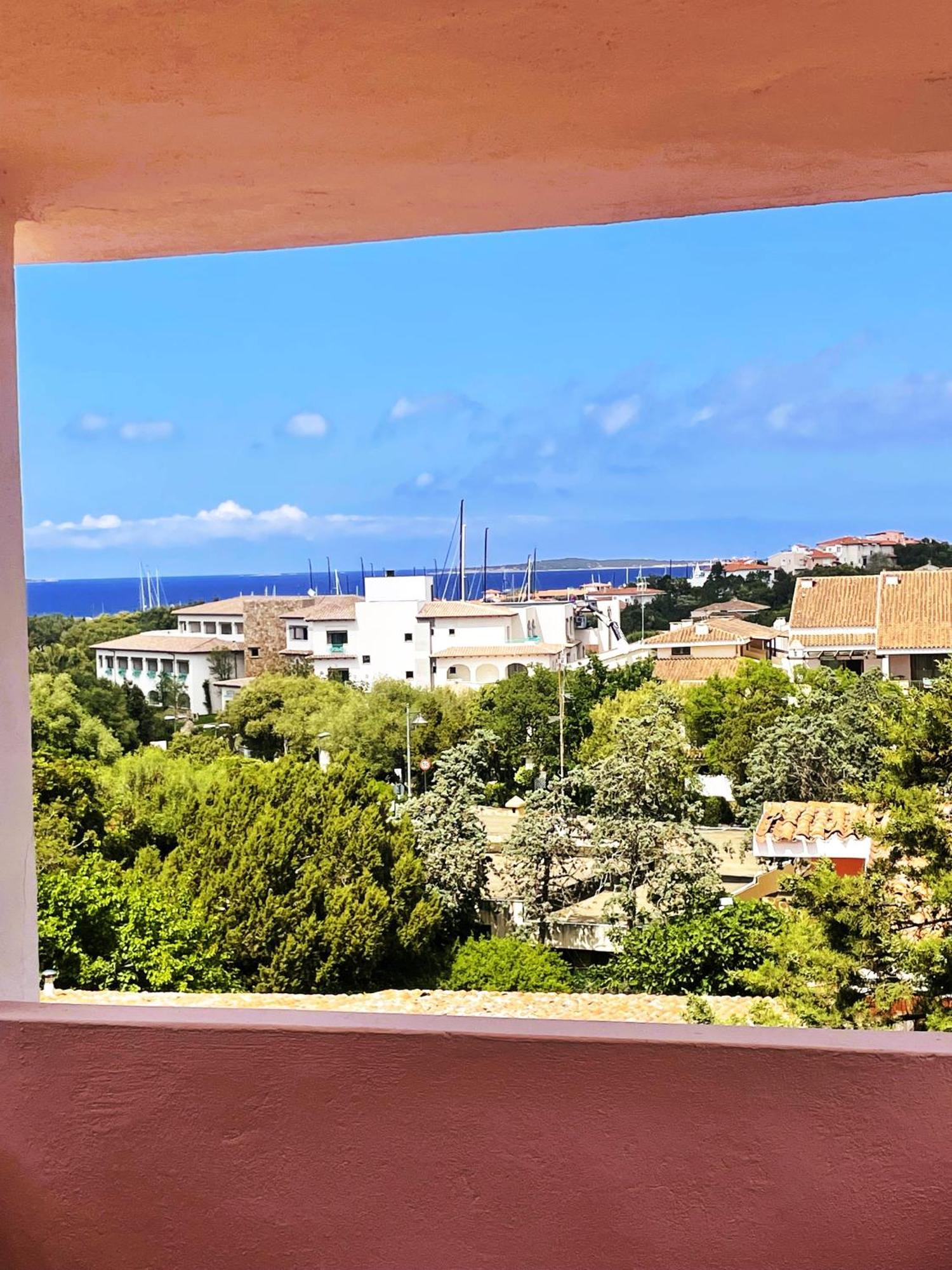 Splendida Vista Mare Zona Centrale Porto Rotondo Posto Auto Privato Oda fotoğraf