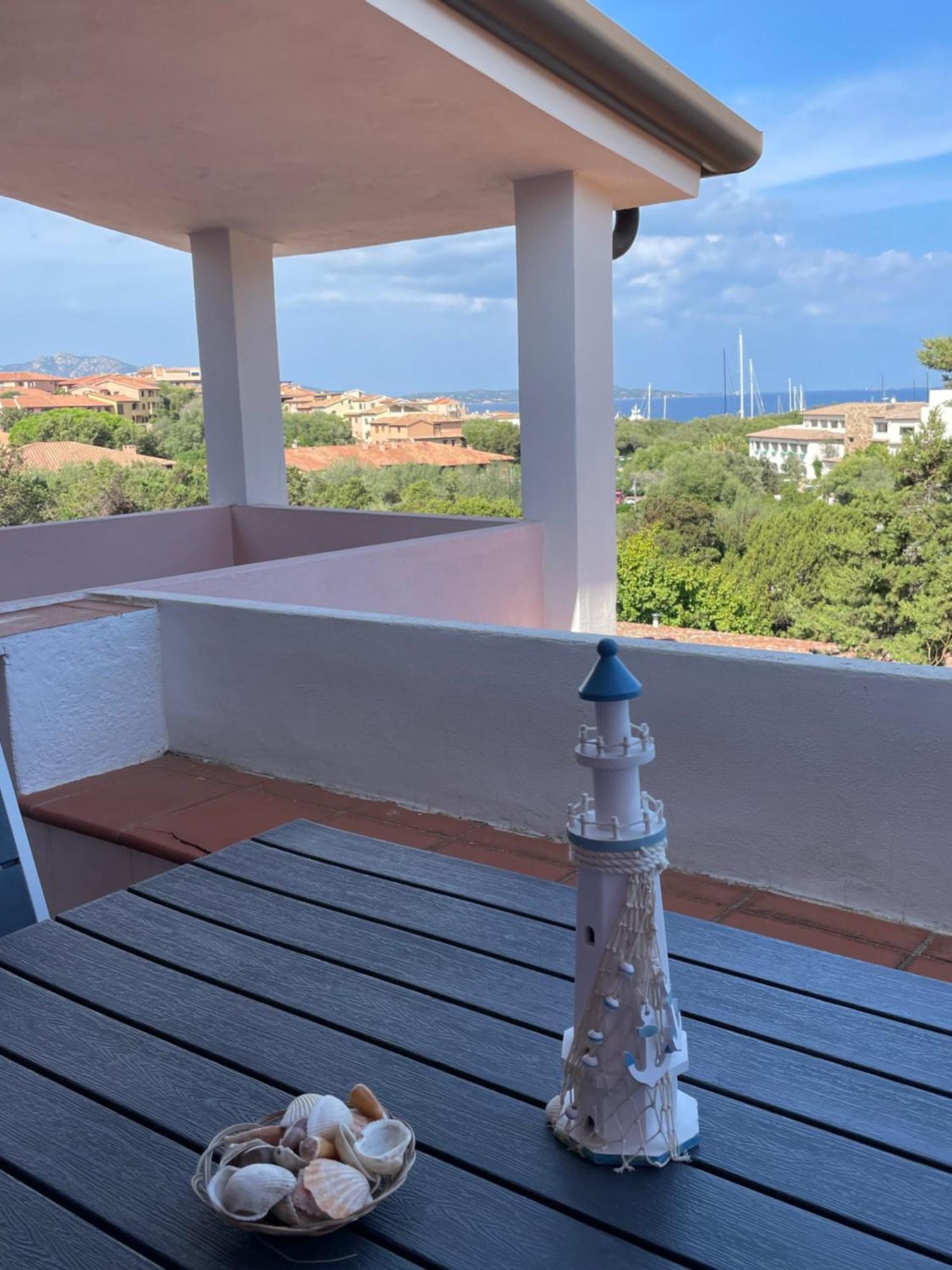Splendida Vista Mare Zona Centrale Porto Rotondo Posto Auto Privato Dış mekan fotoğraf