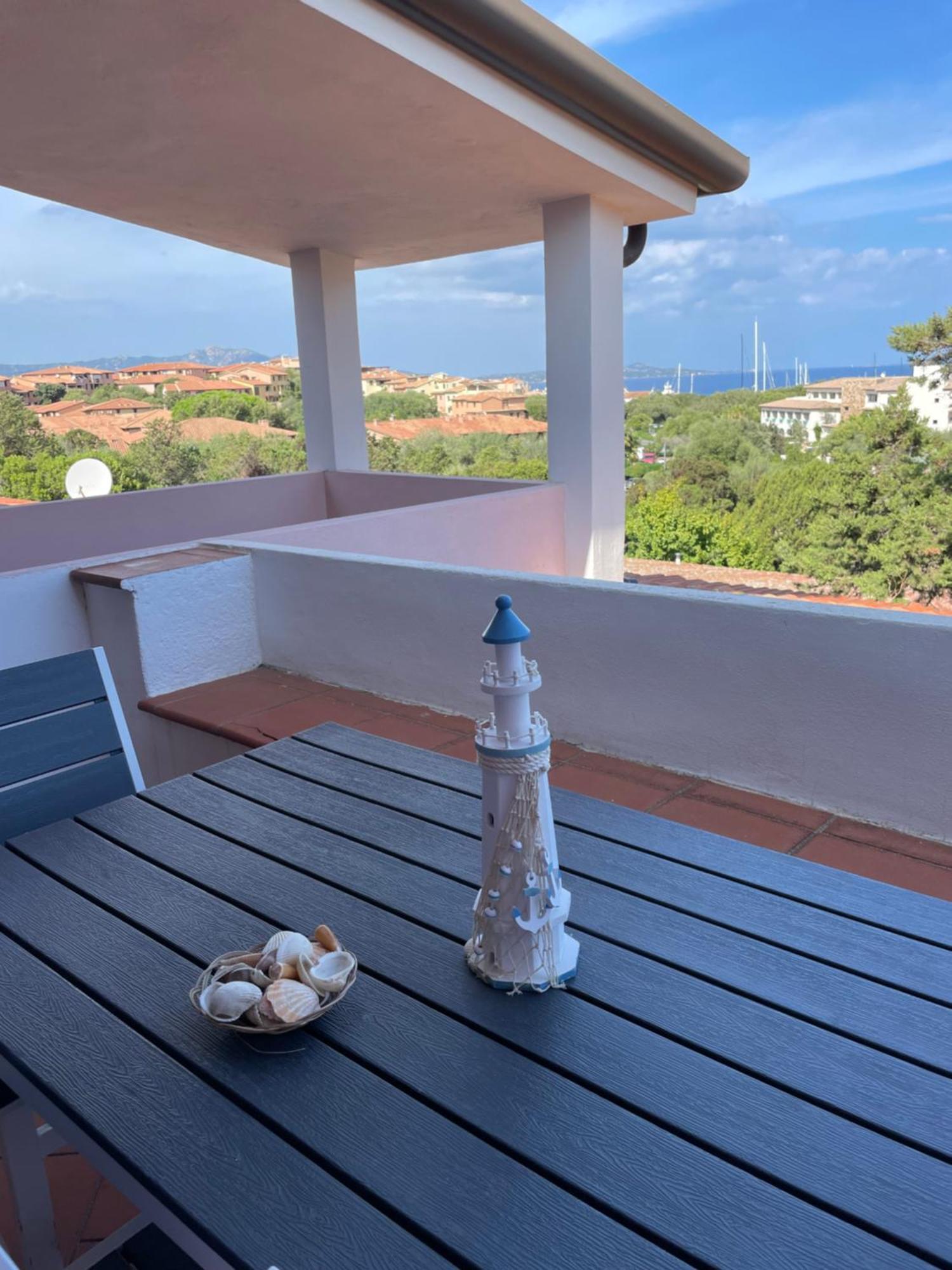 Splendida Vista Mare Zona Centrale Porto Rotondo Posto Auto Privato Dış mekan fotoğraf